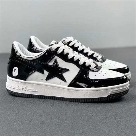 bapesta shoes replica|bathing ape bape sta low black.